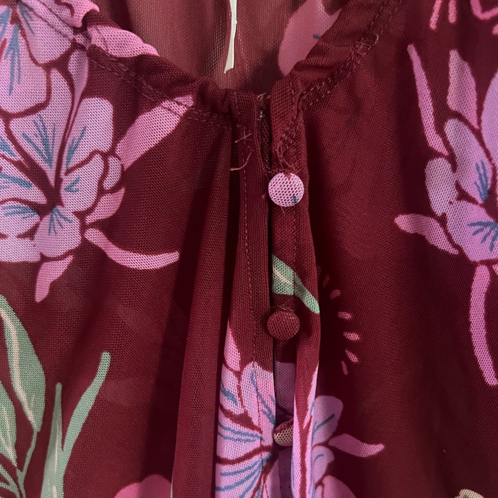 Free People Piece of Paradise Blouse - Picture 8 of 10